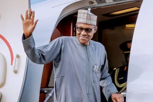 Moment Buhari Leaves Eagle Square For Daura after handover