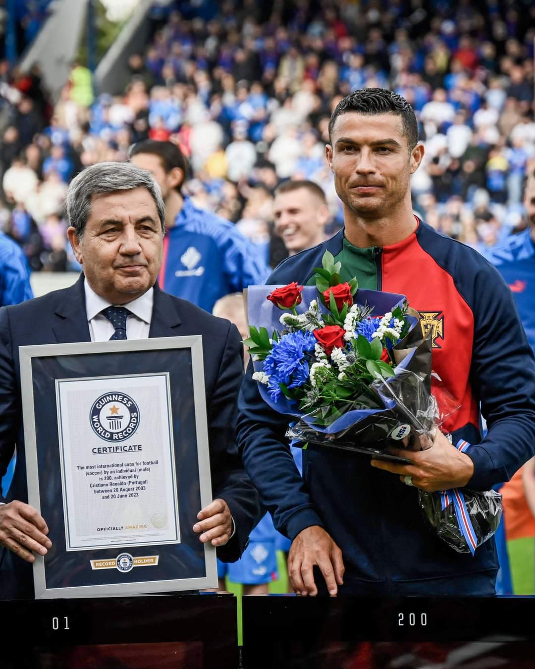 Cristiano Ronaldo breaks Guinness World Records