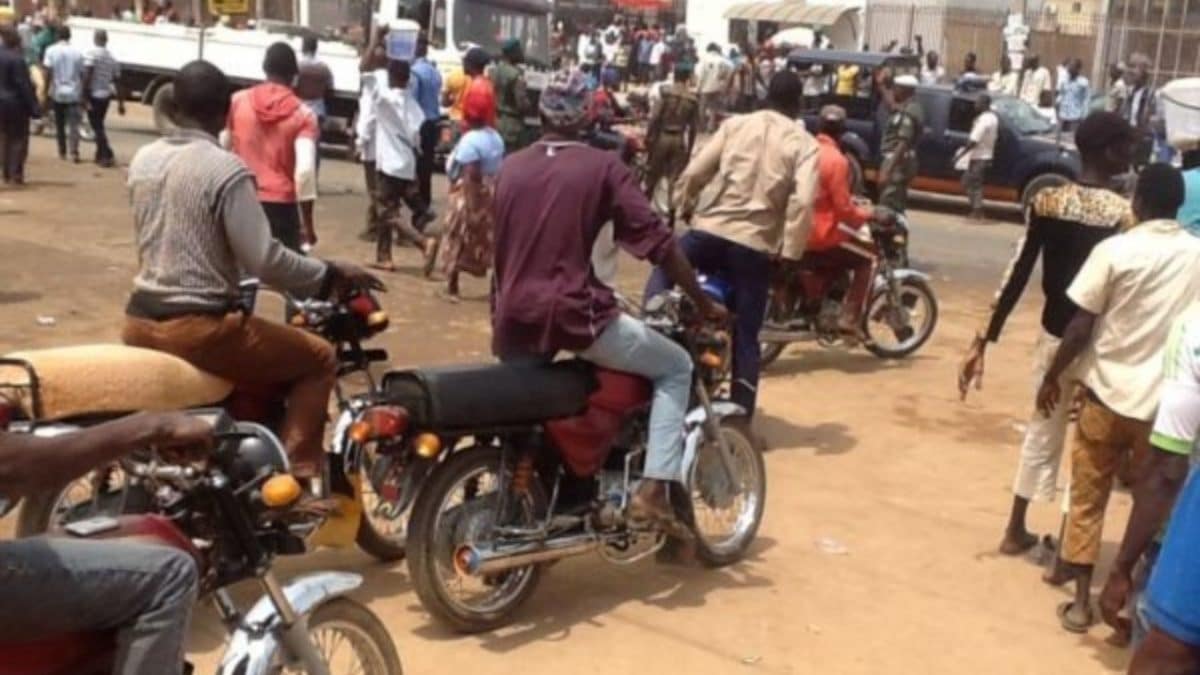 Ado Ekiti Okada Riders Protest Against Union Leaders