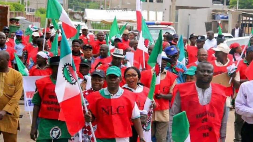 BREAKING: NLC protests over fuel hike