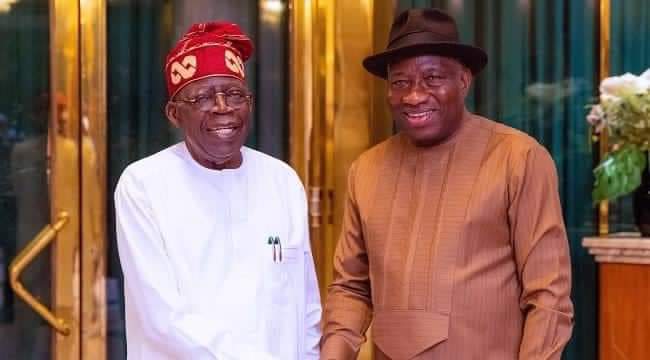 Jonathan Visits Tinubu