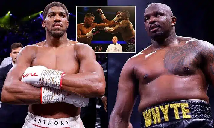 Date for Anthony Joshua's rematch with Dillian fixed
