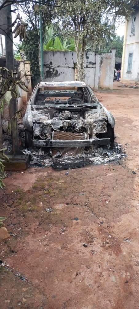 How Unknown Gunmen Burn Down Imo Monarch’s Palace