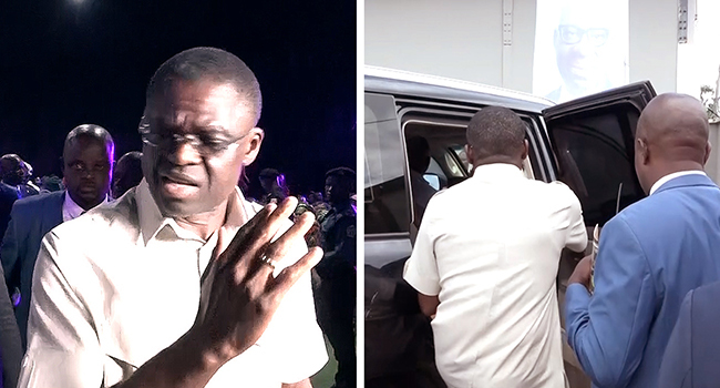 Moment Edo Deputy Gove, Shaibu, Attempts To Force His Way Into Gov's Office