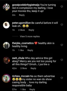 Be careful before the video leaks: reaction to video of actress Mercy Kenneth in bathroom