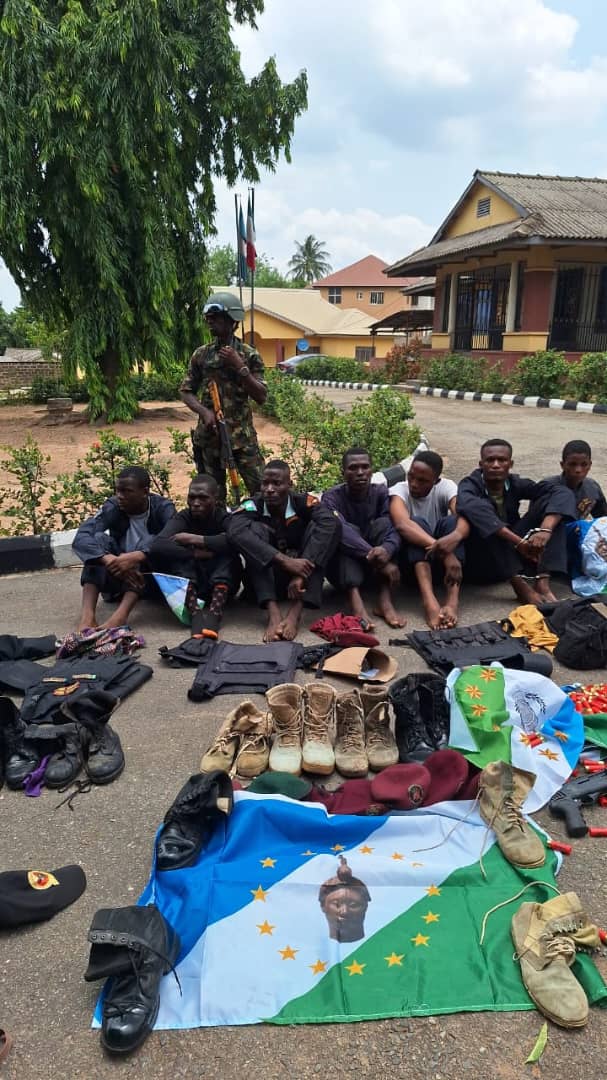 Nigerian Army Arrest 9 Yoruba Nation Agitators In Oyo State