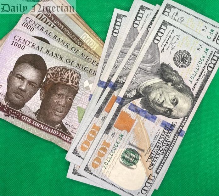 See what happens to naira against dollar at official market
