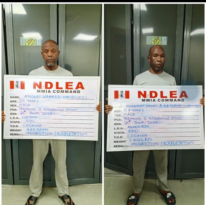 See How Drug Traffickers Excrete 150 Wraps of Cocaine at Lagos Airport