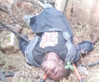 See How Man Was Electrocuted While Attempting to Steal Transformer Cables in Enugu