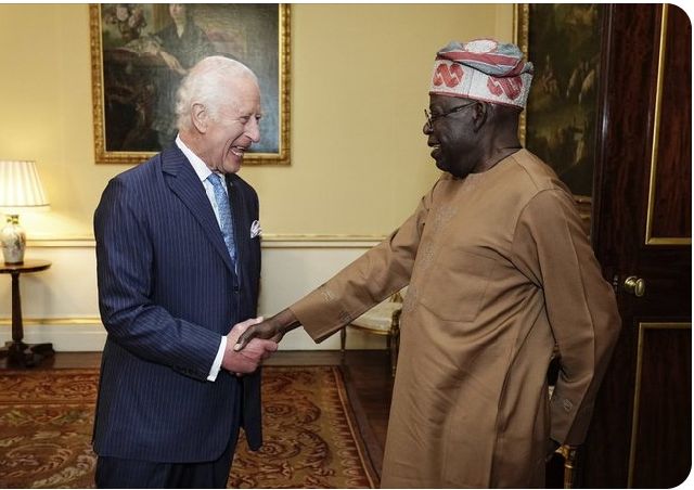 Tinubu Visits King Charles in the United Kingdom: A Diplomatic Milestone