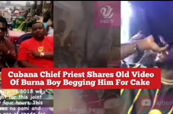 Cubana Chief Priest & Burna Boy’s Epic Instagram Clash: Video of Burna Boy Begging for Cake Sparks Heated Feud