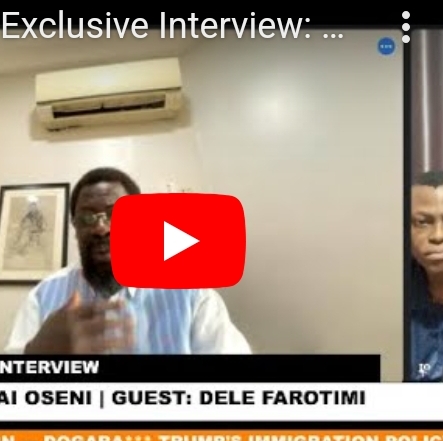 Rufai Oseni Interviews Dele Farotimi: A Thought-Provoking Discussion on Key National Issues