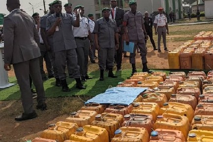 Nigerian Customs Seizes Over 245,000 Liters of Petrol Worth N238.1m in Three Months