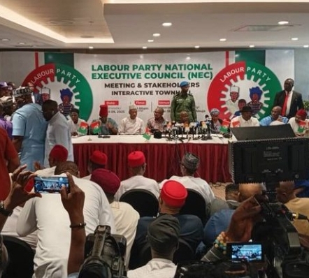 Abure Faces Challenges as LP NEC Directs Caretaker Committee to Organize Convention